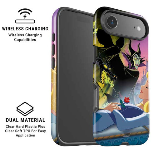 Disney Villains Sleeping Beauty and Maleficent Art iPhone 17 Air Magsafe Impact Case