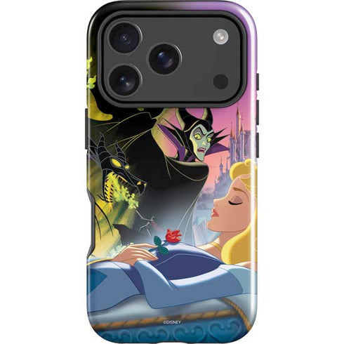 Disney Villains Sleeping Beauty and Maleficent Art iPhone 18 Pro Impact Case