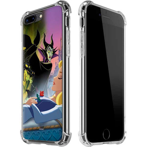 Disney Villains Sleeping Beauty and Maleficent Art iPhone Cases