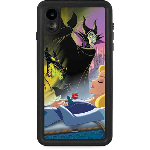 Disney Villains Sleeping Beauty and Maleficent Art iPhone Cases