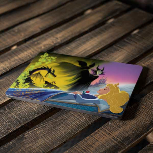 Disney Villains Sleeping Beauty and Maleficent Art Apple MacBook Air Skin