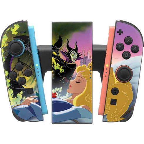 Disney Villains Sleeping Beauty and Maleficent Art Nintendo Switch 2 (2025) Joy-Con Controller Skin