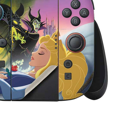Disney Villains Sleeping Beauty and Maleficent Art Nintendo Switch 2 (2025) Joy-Con Controller Skin