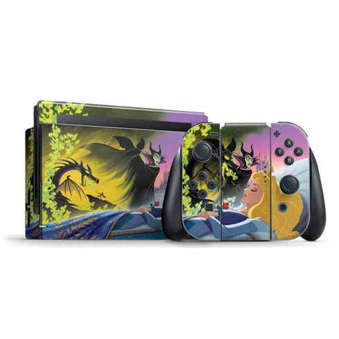 Disney Villains Sleeping Beauty and Maleficent Art Nintendo Skins