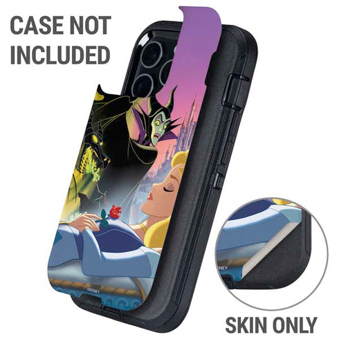 Disney Villains Sleeping Beauty and Maleficent Art Otterbox Defender iPhone Skin