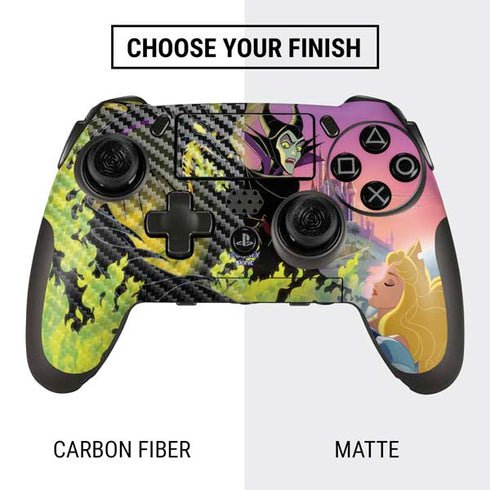 Disney Villains Sleeping Beauty and Maleficent Art PlayStation Scuf Vantage 2 Controller Skin