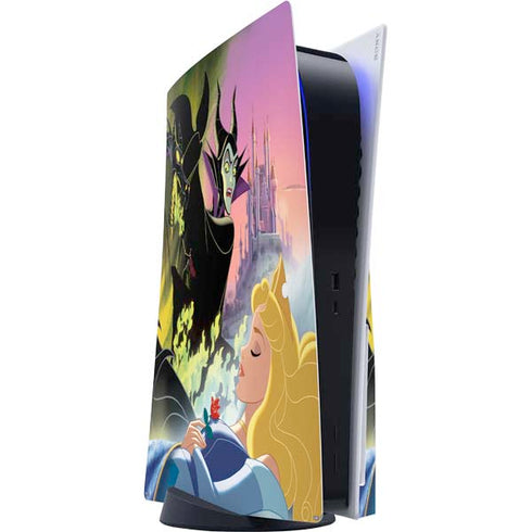 Disney Villains Sleeping Beauty and Maleficent Art PlayStation PS5 Skins