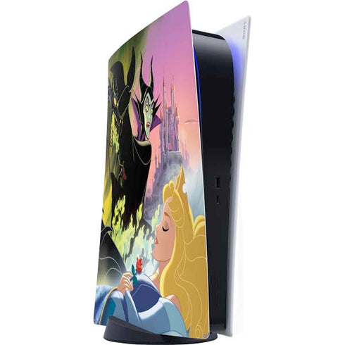 Disney Villains Sleeping Beauty and Maleficent Art PlayStation PS5 Skins