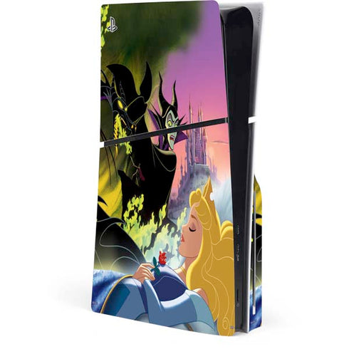 Disney Villains Sleeping Beauty and Maleficent Art PlayStation PS5 Skins