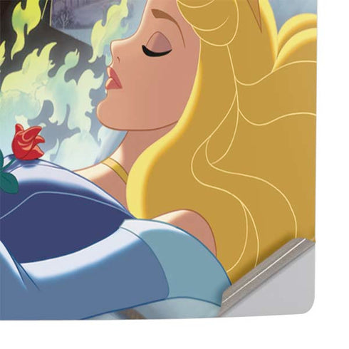 Disney Villains Sleeping Beauty and Maleficent Art PS5 Slim Digital Edition Console Skin