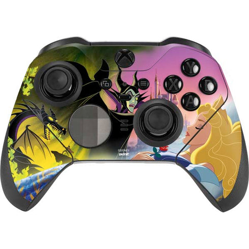 Disney Villains Sleeping Beauty and Maleficent Art Xbox Elite Wireless Controller Series 2 Skin