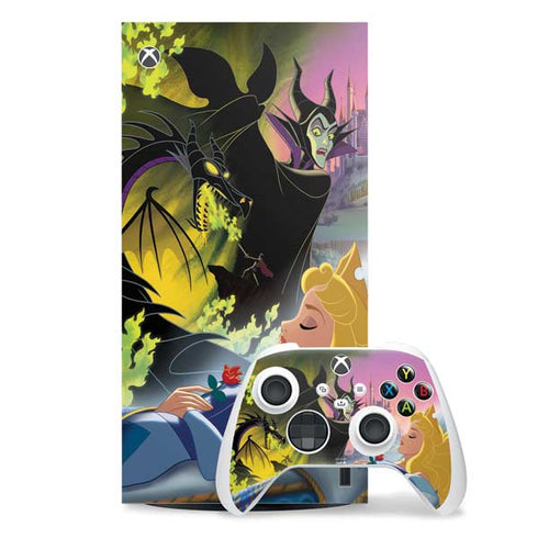 Disney Villains Sleeping Beauty and Maleficent Art Xbox Series X Skins