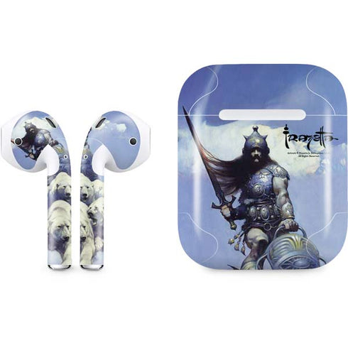 Sliver Warrior by Frazetta Apple AirPods Skin