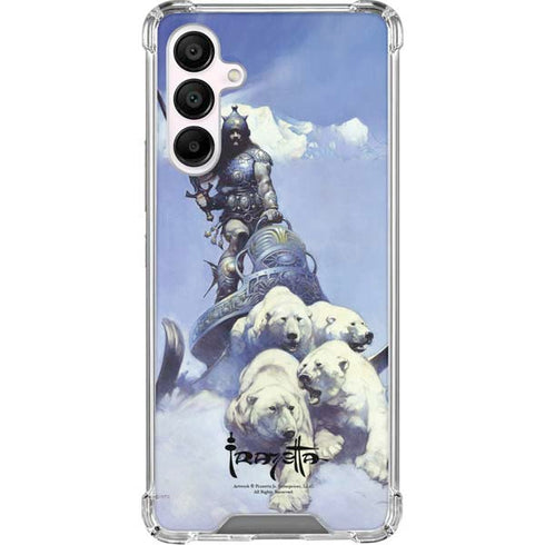 Sliver Warrior by Frazetta Galaxy A16 5G Clear Case