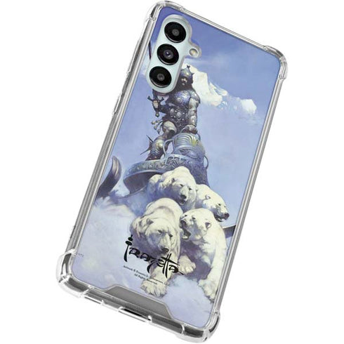 Sliver Warrior by Frazetta Galaxy A16 5G Clear Case