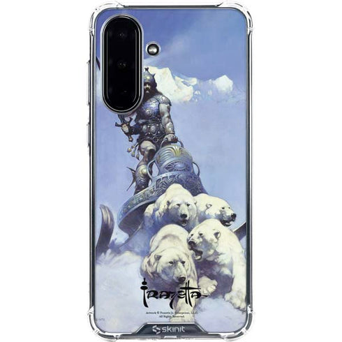 Sliver Warrior by Frazetta Galaxy A36 5G Clear Case
