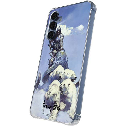 Sliver Warrior by Frazetta Galaxy A55 5G Clear Case