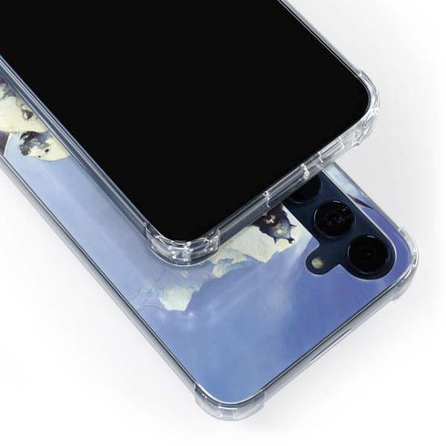 Sliver Warrior by Frazetta Galaxy A55 5G Clear Case