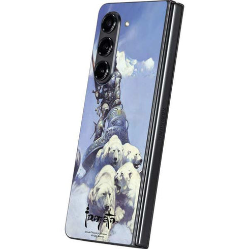 Sliver Warrior by Frazetta Galaxy Z Fold5 5G Skin