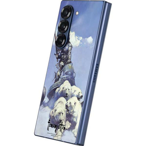Sliver Warrior by Frazetta Galaxy Z Fold6 Skin