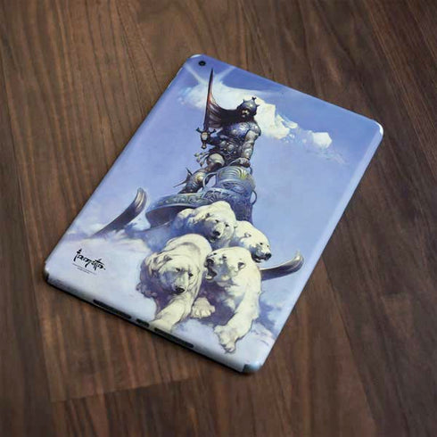 Sliver Warrior by Frazetta Apple iPad Skin