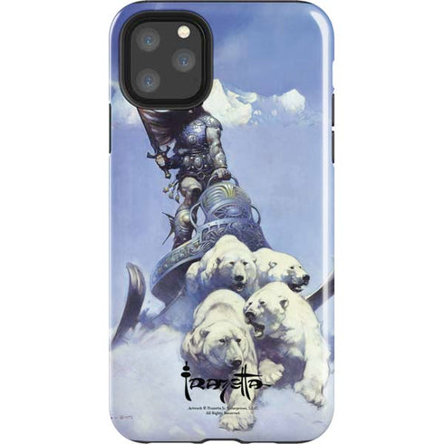 Sliver Warrior by Frazetta iPhone Cases