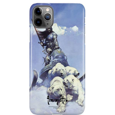 Sliver Warrior by Frazetta iPhone Cases