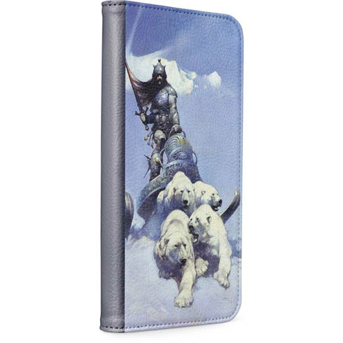 Sliver Warrior by Frazetta iPhone 15 Pro Folio Case