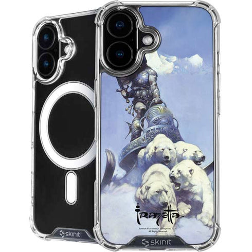 Sliver Warrior by Frazetta iPhone 16 Plus MagSafe Case