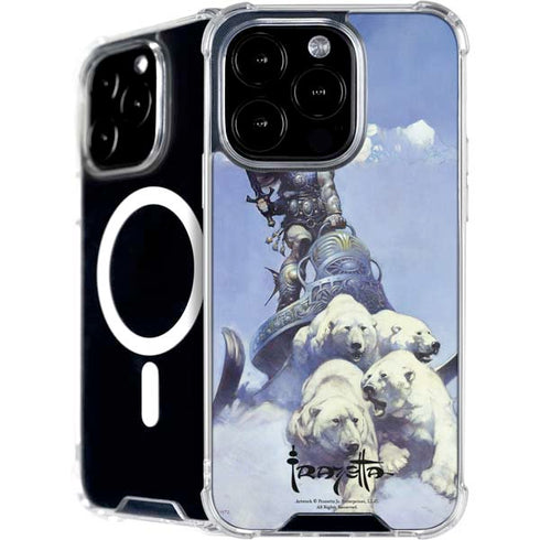 Sliver Warrior by Frazetta iPhone 16 Pro Max MagSafe Case