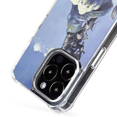 Sliver Warrior by Frazetta iPhone 16 Pro Max MagSafe Case