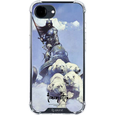 Sliver Warrior by Frazetta iPhone 16e Clear Case