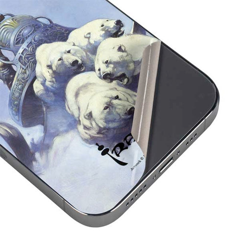 Sliver Warrior by Frazetta iPhone 16e Skin