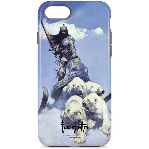 Sliver Warrior by Frazetta iPhone Cases