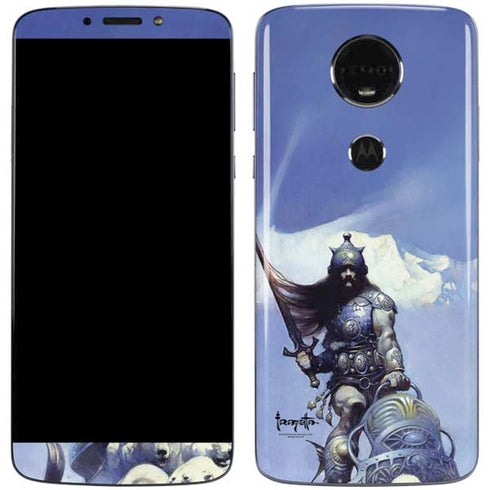 Sliver Warrior by Frazetta Moto E5 Plus Skin