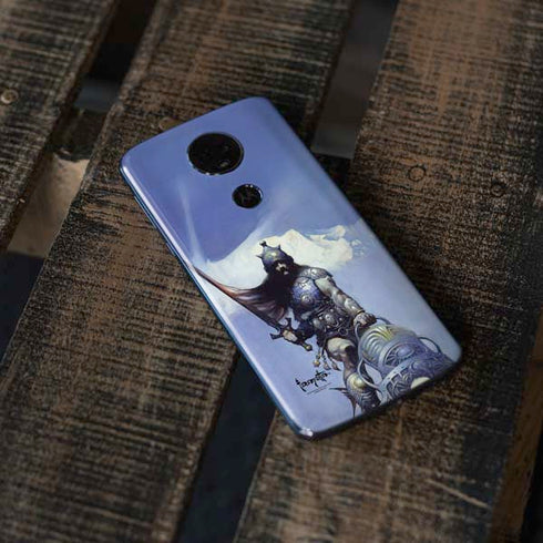 Sliver Warrior by Frazetta Moto E5 Plus Skin