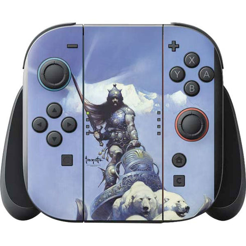 Sliver Warrior by Frazetta Nintendo Switch 2 (2025) with Joy-Con Skin
