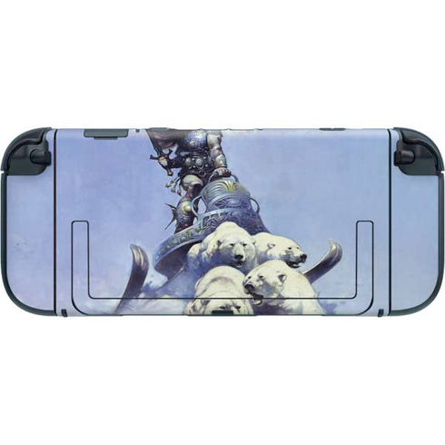 Sliver Warrior by Frazetta Nintendo Switch 2 (2025) with Joy-Con Skin