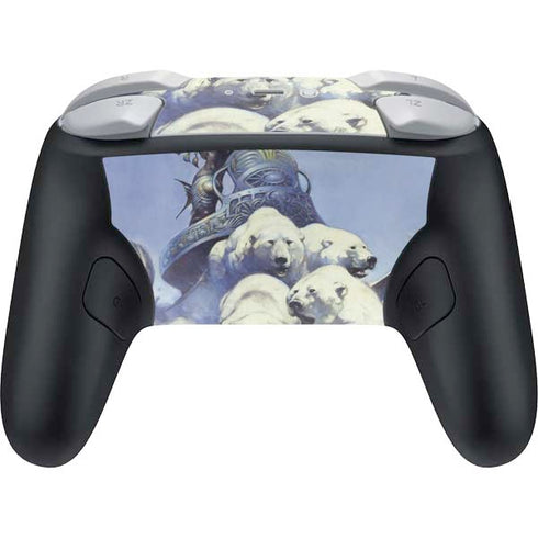 Sliver Warrior by Frazetta Nintendo Switch 2 (2025) Pro Controller Skin