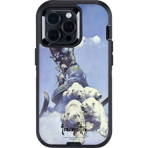Sliver Warrior by Frazetta Otterbox Defender iPhone Skin
