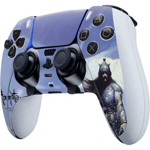 Frazetta Sliver Warrior PS5 DualSense Edge Pro Controller Skin