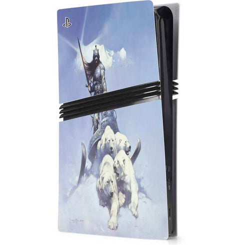 Sliver Warrior by Frazetta PlayStation PS5 Skins