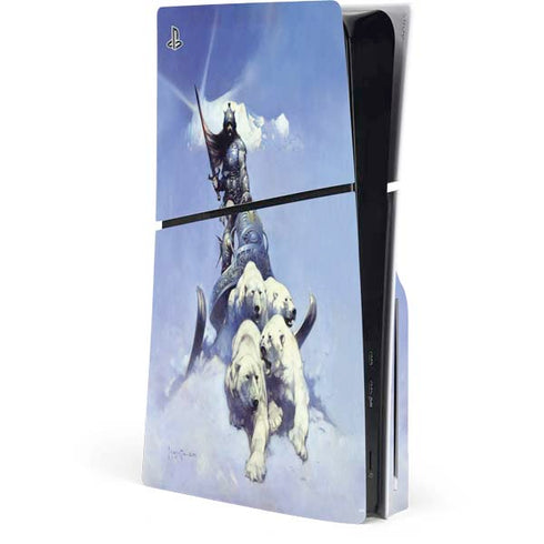 Sliver Warrior by Frazetta PlayStation PS5 Skins