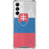 Slovakia Flag Distressed Galaxy A16 5G Clear Case