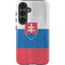Slovakia Flag Distressed Galaxy S25 Plus Impact Case
