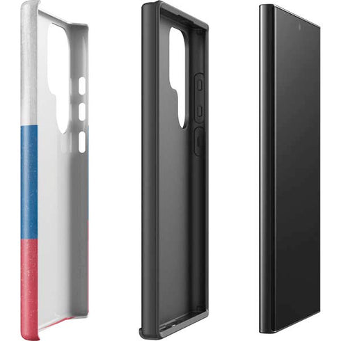 Slovakia Flag Distressed Galaxy S25 Ultra Impact Case