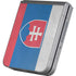 Slovakia Flag Distressed Galaxy Z Flip6 Skin