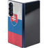 Slovakia Flag Distressed Galaxy Z Fold6 Skin