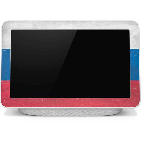 Slovakia Flag Distressed Google Home Hub Skin