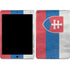 Slovakia Flag Distressed iPad Skins